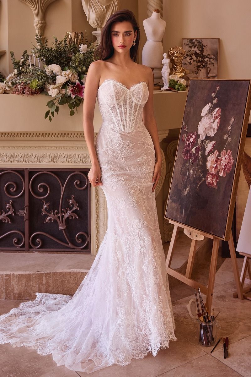 Alena Gown with Removable Overskirt